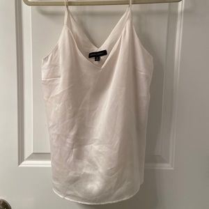 BANANA REPUBLIC silk white cami